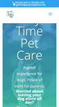 Mobile Screenshot of playtimepetcare.net